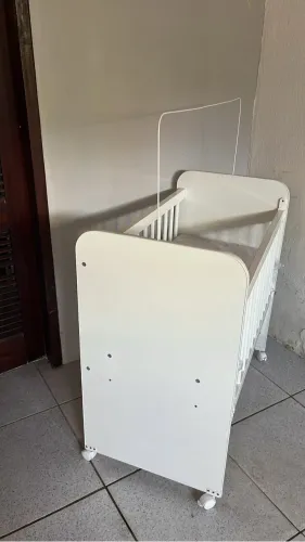 Mini Berço Semi-Novo (Nunca Usado!)