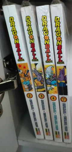 Dragon Ball Super mangás 2, 3, 4 e 7