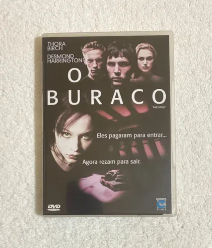 DVD O Buraco (Com Thora Birch, Desmond Harrington / Direção: Nick Hamm-2001)