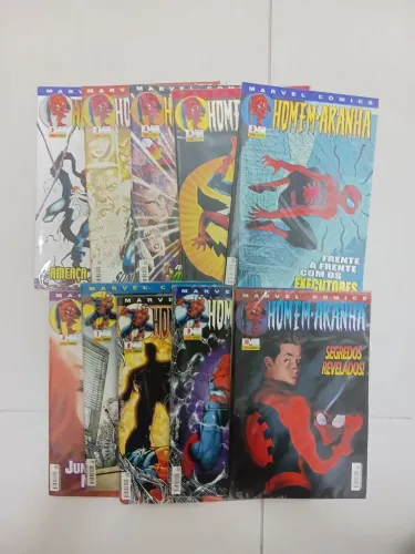 Homem-aranha 1 a 10