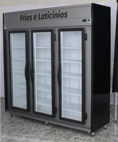 Balcão Auto Serviço 3 Portas 2 metros Expositor Frios e Laticínios / Balcão Refrigerado