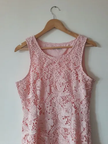 Vestido de festa bordado (Loja Cristine) | Tam G