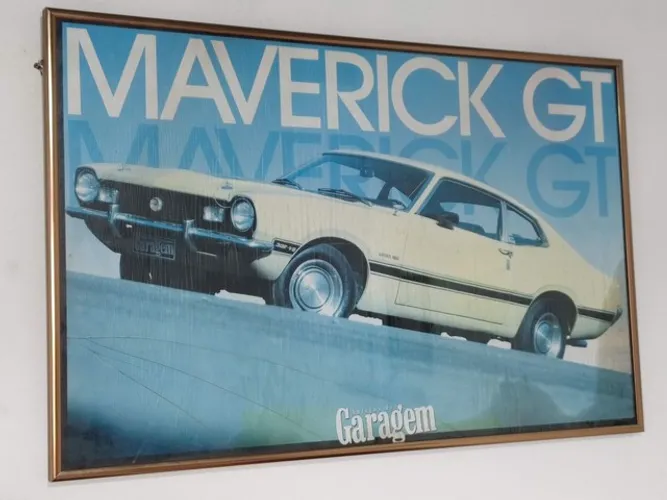 Quandro antigo Maverick GT