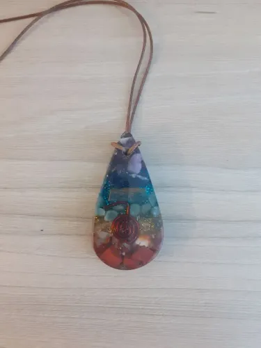 Poderoso Orgonite Amuleto Chokurei 7 Chakras