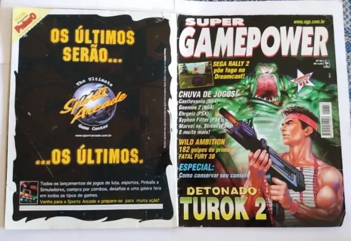 Revista Super Gamepower Ano 5 Nº 60 Detonado Turok 2