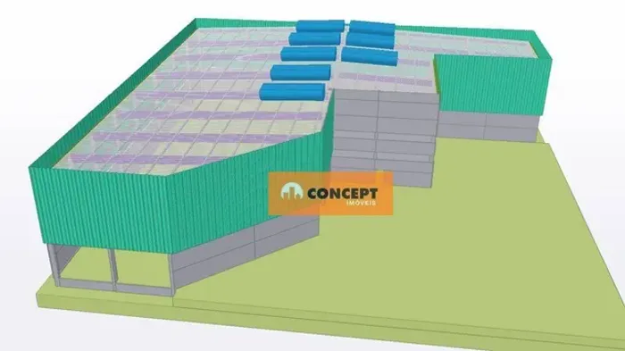 Galpão para alugar, 3272 m² por R$ 115.000,00/mês - Centro Industrial - Arujá/SP