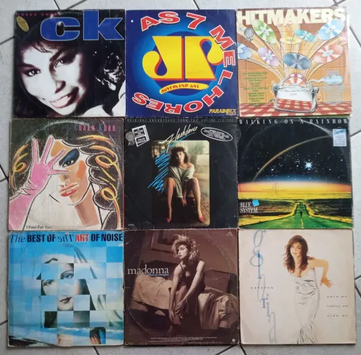 Coleção DANCE HOUSE POP BLACK Com 54 Álbuns