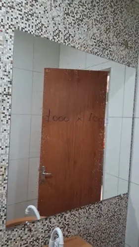 Espelho para Banheiro fabricamos todos os tamanhos Aceitamos cartões
