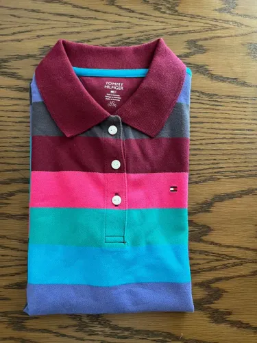Kit 2 Camisas polo tommy Hilfiger feminina infantil