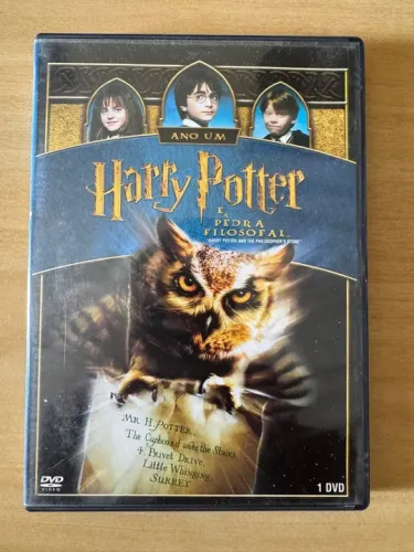 DVD Harry Potter e a Pedra Filosofal