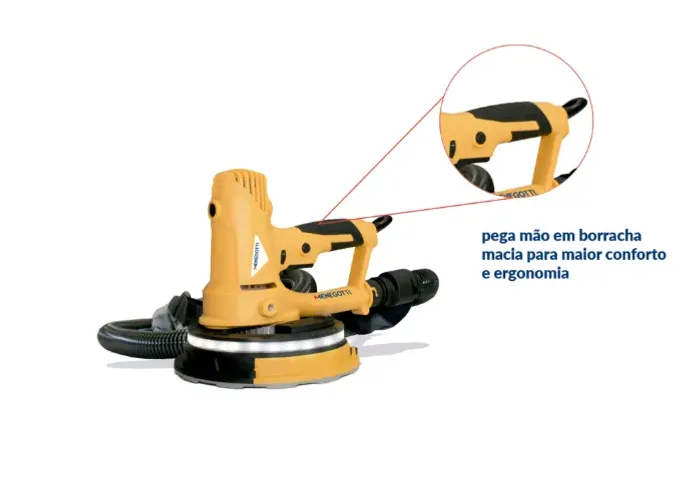 Lixadeira de Parede MLP 710 LED-Menegotti