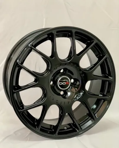 Roda aro 15 Bar Black estilo Bbs 4x100 jogo novo 