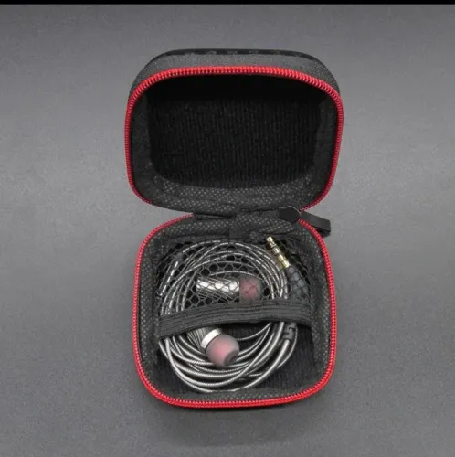 Case Estojo nag guarda fone de ouvido cabo USB Cartao