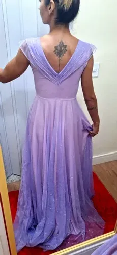 Vestido longo de festa