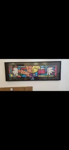 Quadro The Hug O abraço - Romero Britto