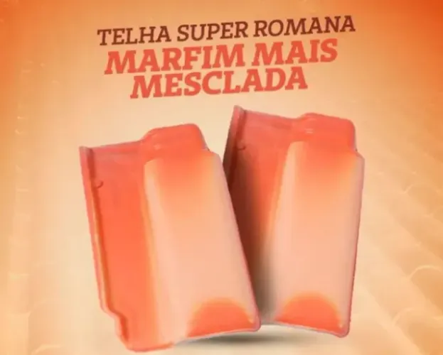 Telha romana ou americana mesclada em Recife