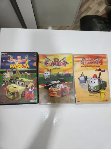 Coleção dvds Os Carrinhos