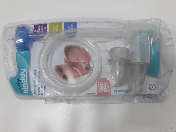 Aspirador nasal bebê