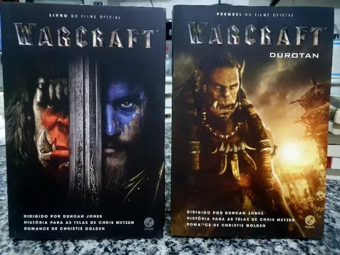 Coleção Warcraft Filme com 2 livros Duncan Jones