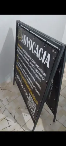 Cavalete propaganda