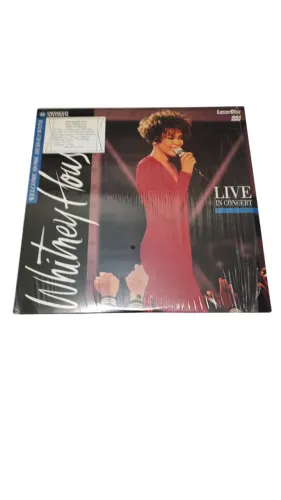 Laser Disc Album: Welcome Home Heroes With Whitney Houston Leve in Concert Semi-Novo