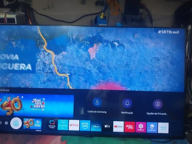 Tv 50 4 k smart Samsung wifi