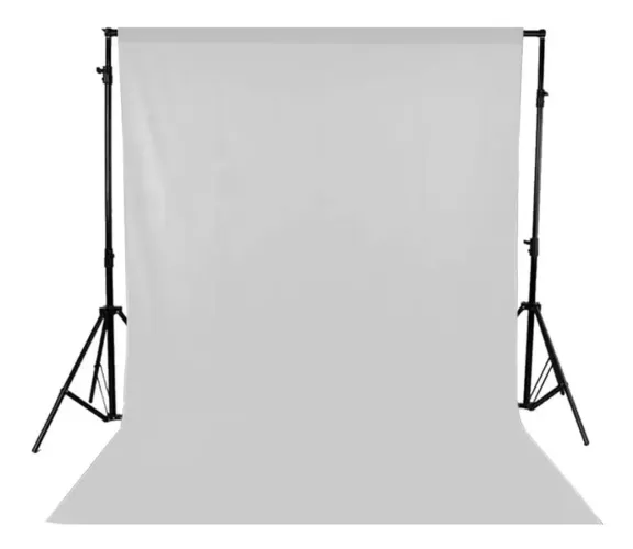 Fundo fotográfico tecido com suporte 