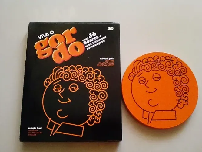 Dvd duplo Viva o Gordo Jô Soares 