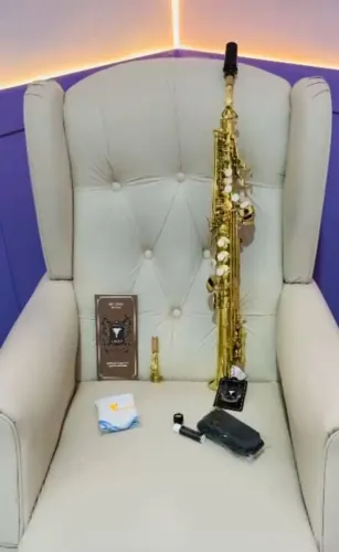 Sax Soprano Eagle Saxofone Promoção Relâmpago 