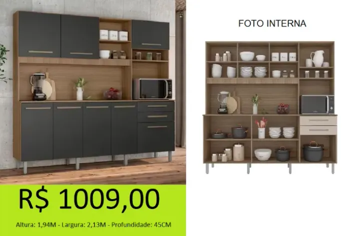 COZINHA COMPLETA A PRONTA ENTREGA