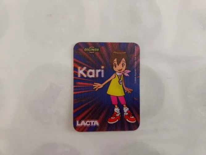 Carta Digimon lacta Kari