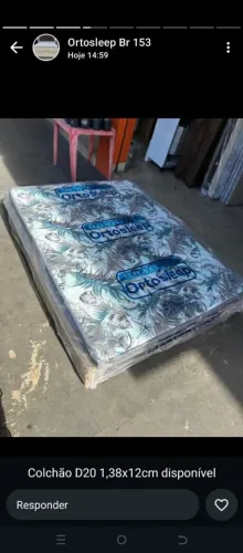 Cama box casal com colchão d20