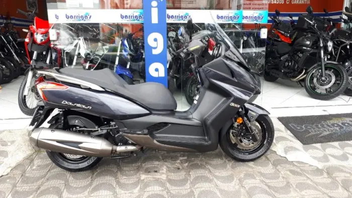 KYmco Downtown 300i Abs 2022 Cinza Baixo kms