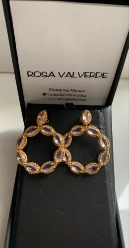 Brinco Rosa Valverde