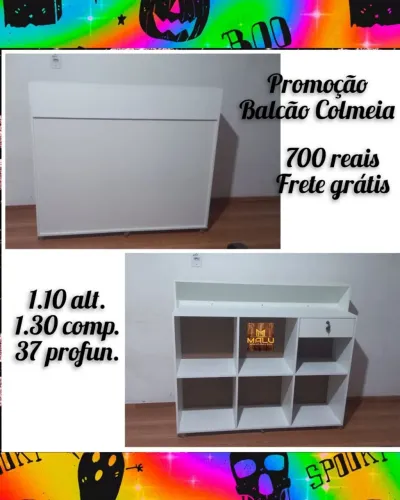 Balcão colmeia