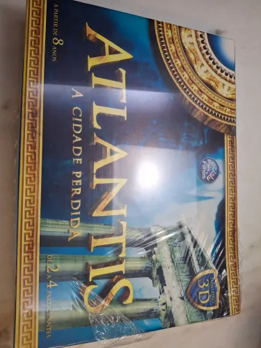 Jogo Atlantis 3D Lacrado Pais e filhos