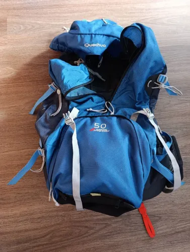 Mochila trilha Decathlon 50 litros