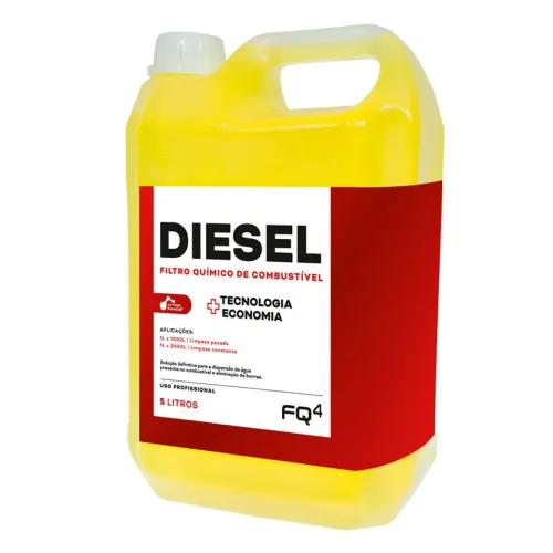 Óleo diesel limpo para lavagem de peças