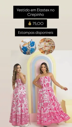 Vestido de elástico 