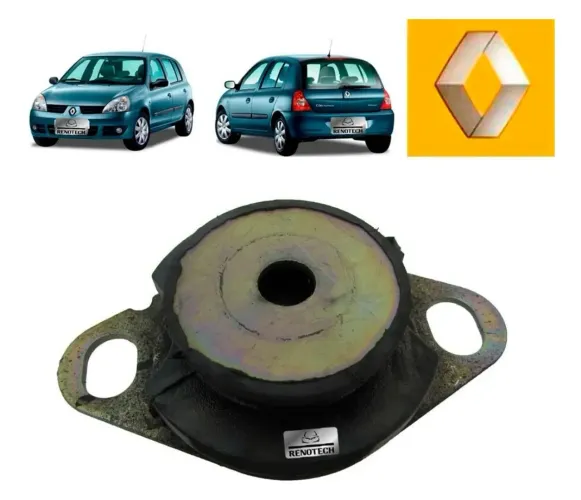 Coxim do câmbio lado esquerdo Megane/ Clio/ Kangoo/Express/Scenic. 