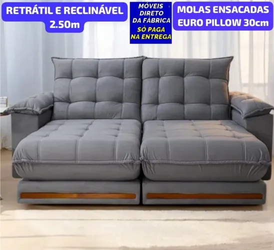 MOLAS ENSACADAS 2.50m Veludo 