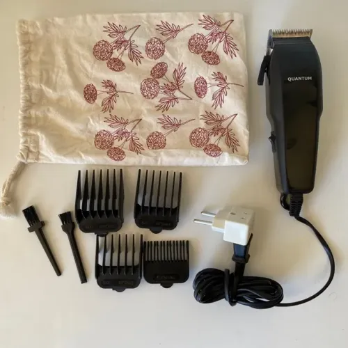 C245 Máquina de cabelo e barbear Quantum 110v barbearia cabeleireiro 