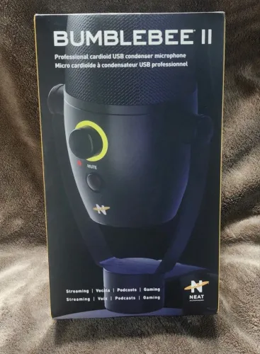 Neat Bumblebee II Microfone Condensador USB Direcional Cardioide Profissional