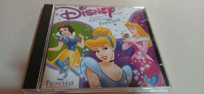 Jogo Para Pc Cdrom Princesas Mundo Encantado Disney