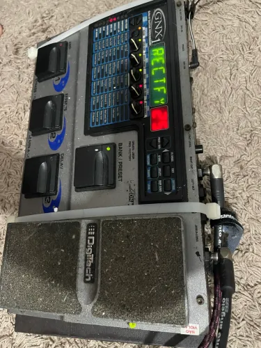 Pedaleira digitech gnx1 aceito troca 