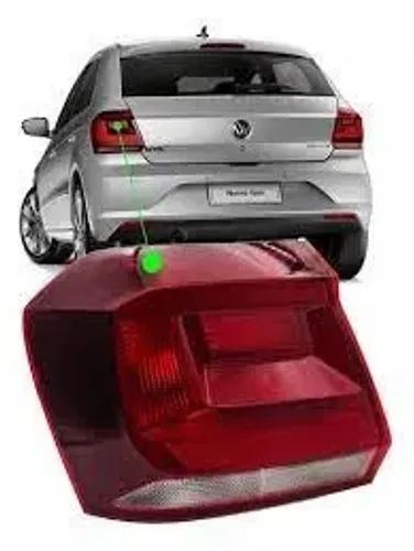 Lanterna traseira original para Gol G7, G8 2017 a 2023 