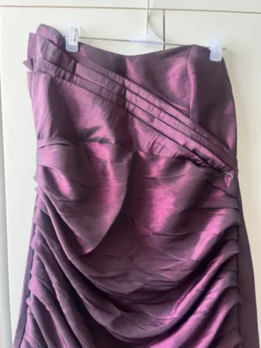 Vestido Festa Longo Tafetá