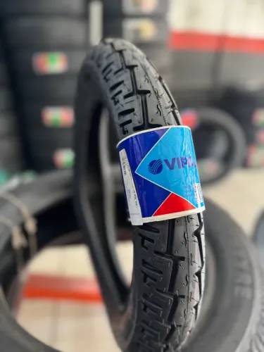 Pneu traseiro 80/100/14 VIPAL uso C/Camara (instalação grátis)
