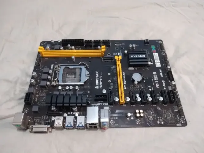 Placa Mae Biostar Tb250 6x Pciex Ddr4 Lga 1151