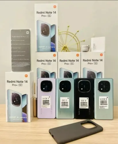 Smartphone-Xiaomi-Redmi Note 14 Pro+ Plus 5G 12gb 512gb Dual Sim Preto Roxo Azul Lacrado 